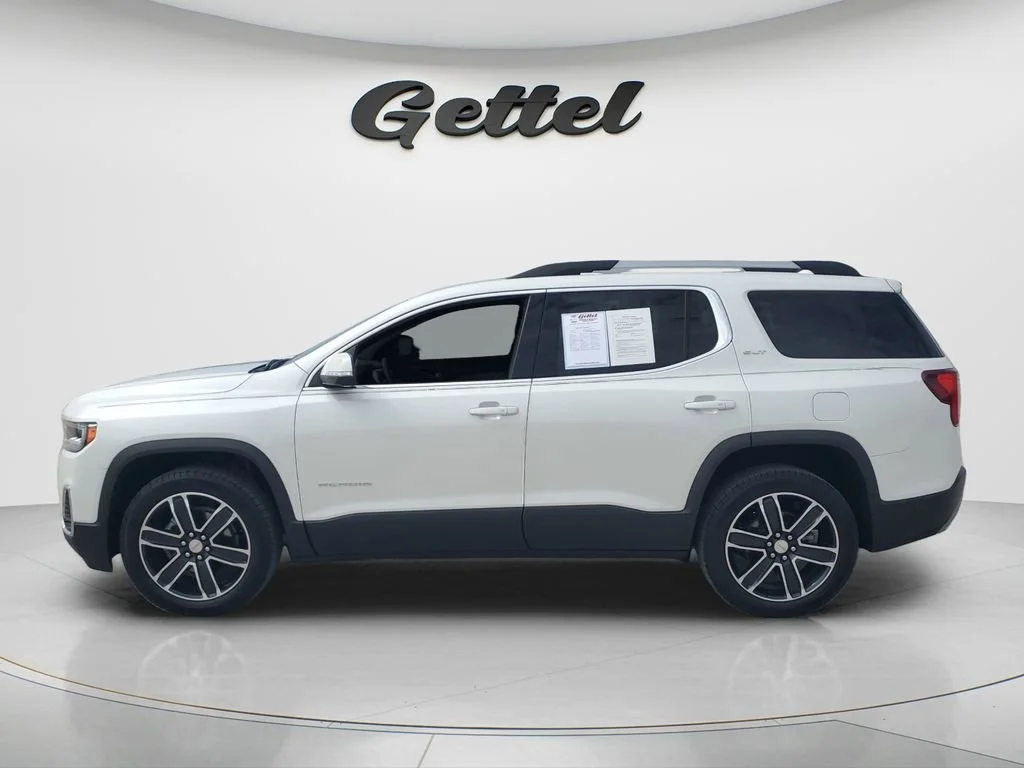 Used 2023 White Frost Tricoat GMC SLT image 8