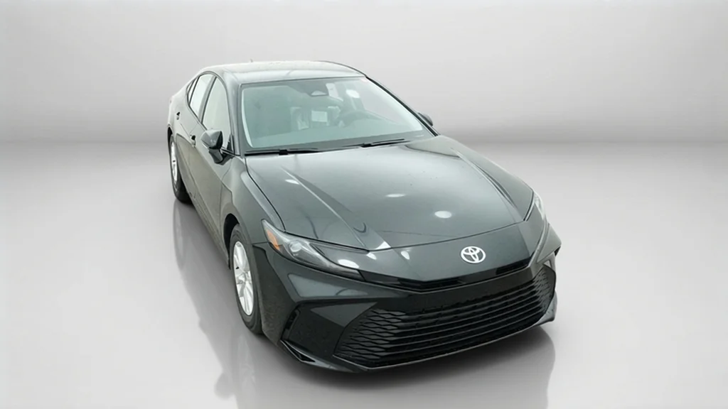 New 2026 Midnight Black Metallic Toyota LE image 4