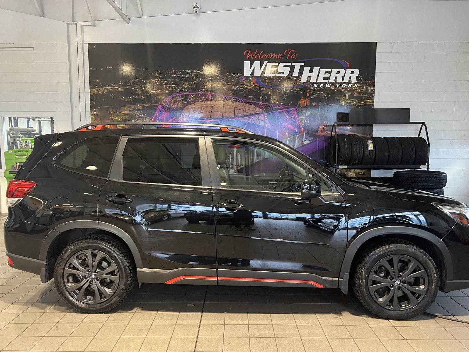 Used 2021 Crystal Black Silica Subaru Sport image 8