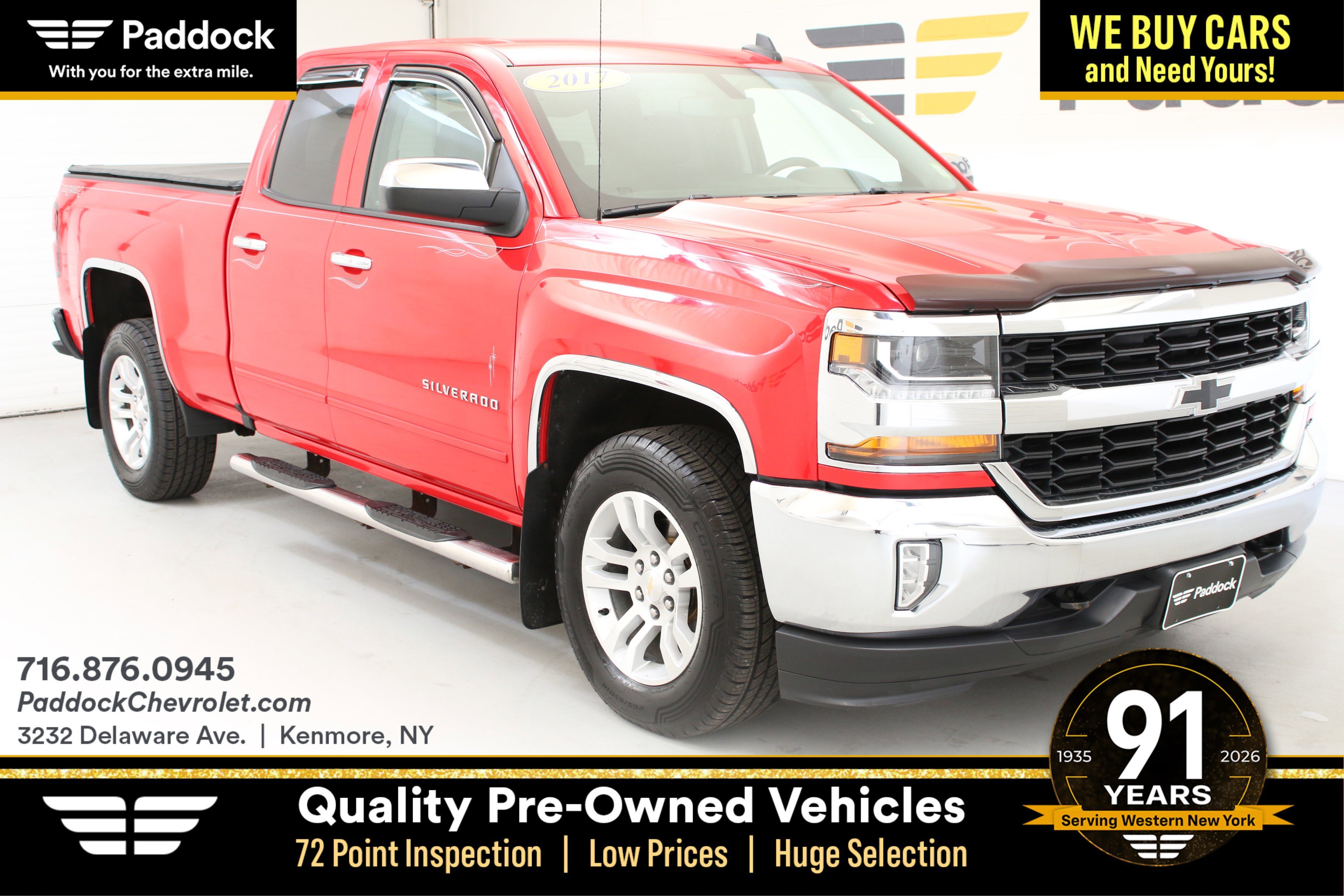 2017 Chevrolet Silverado 1500 LT 4X4 Double Cab Std Box's photo