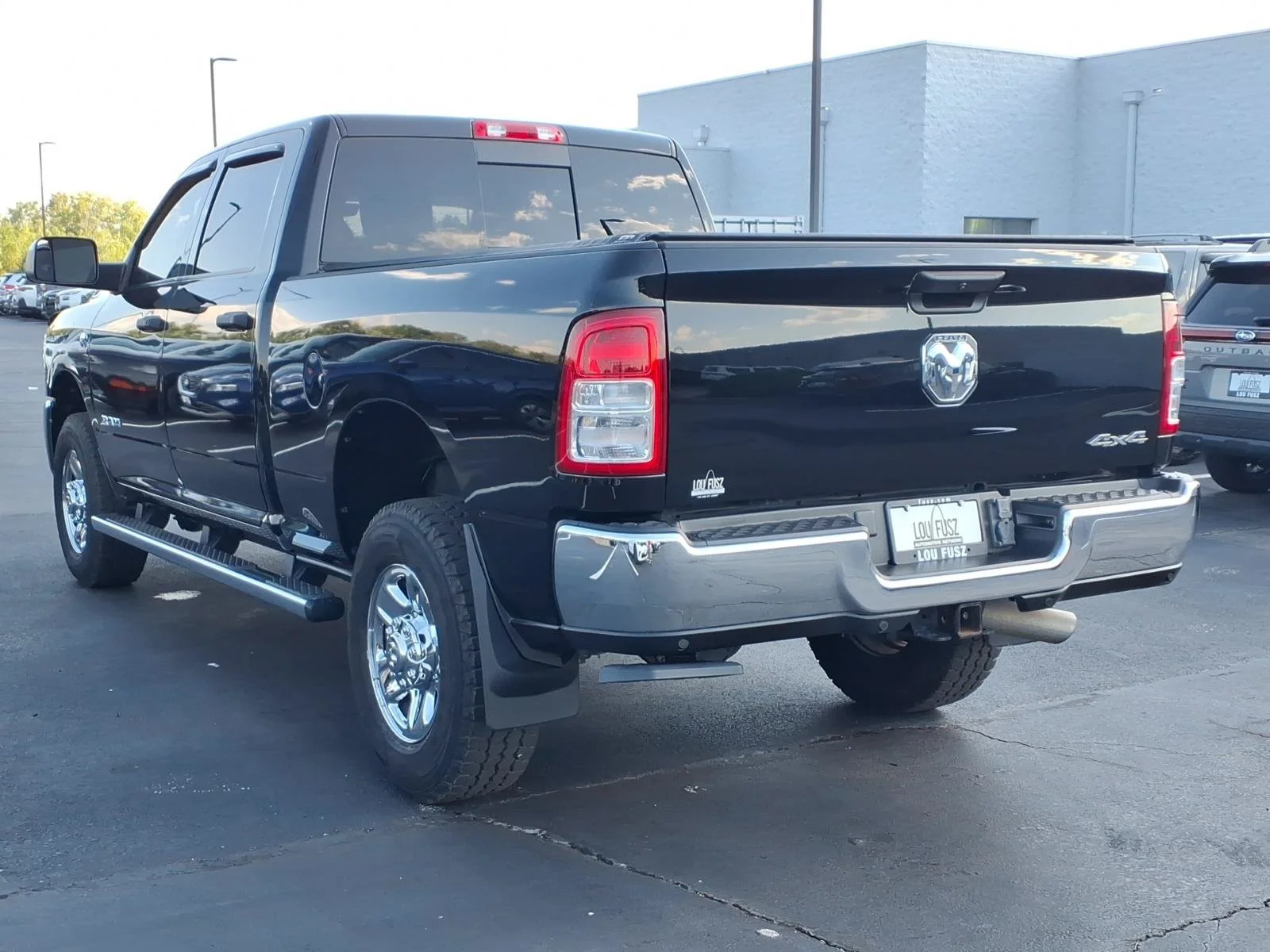 Used 2022 Diamond Black Crystal Pearlcoat Ram Tradesman image 5