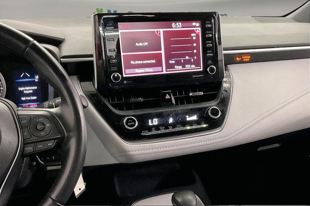 Used 2021 Blue Toyota SE image 9