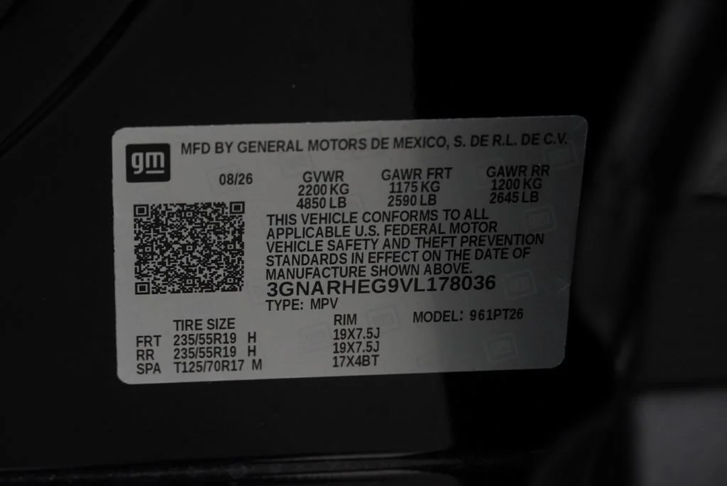 New 2027 Mosaic Black Metallic Chevrolet LT image 42