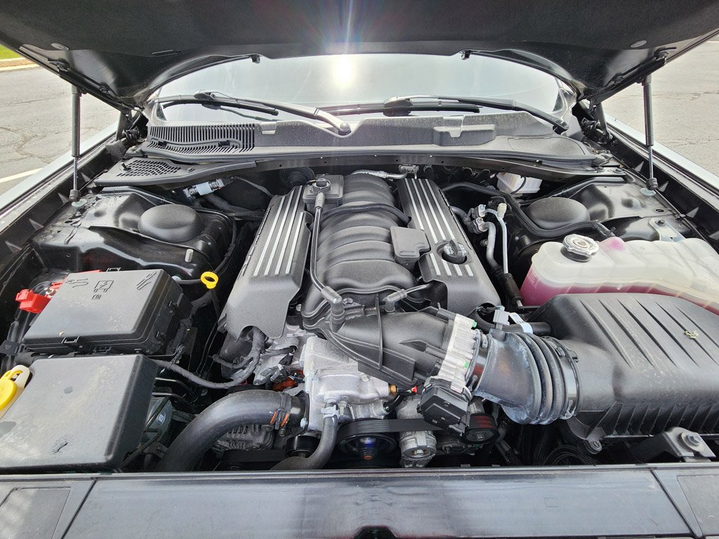 Used 2023 Pitch Black Clearcoat Dodge R/T Scat Pack Widebody image 10