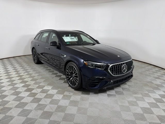 Used 2027 Nautical Blue Metallic Mercedes-Benz AMG® E 53 Hybrid Wagon image 1