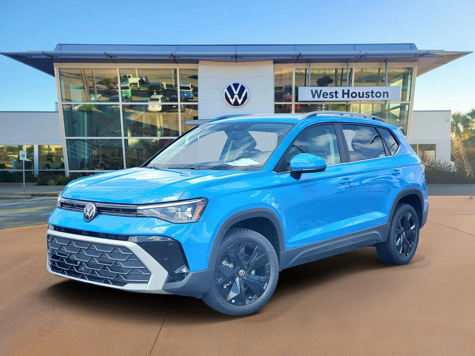 New 2026 Blue Volkswagen SE image 1