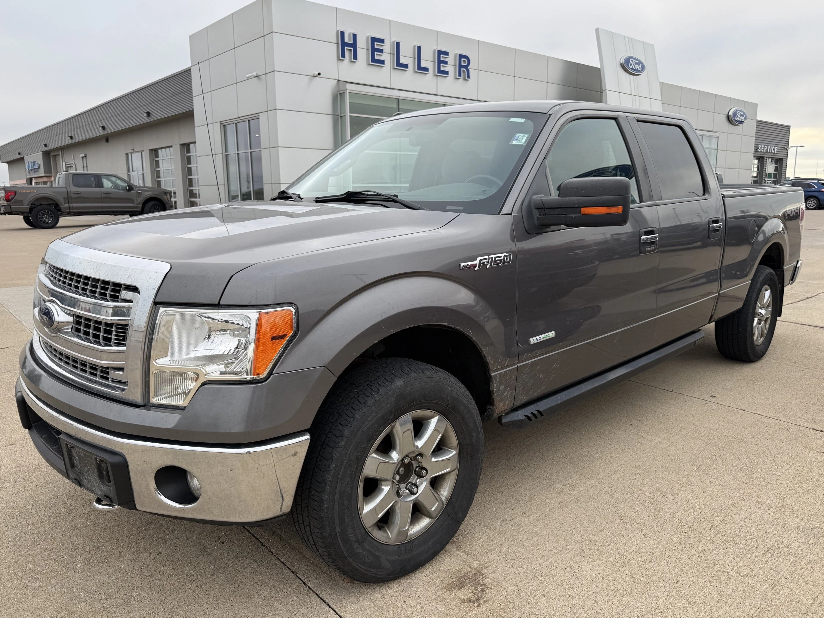 Used 2014 Sterling Gray Metallic Ford XLT image 3