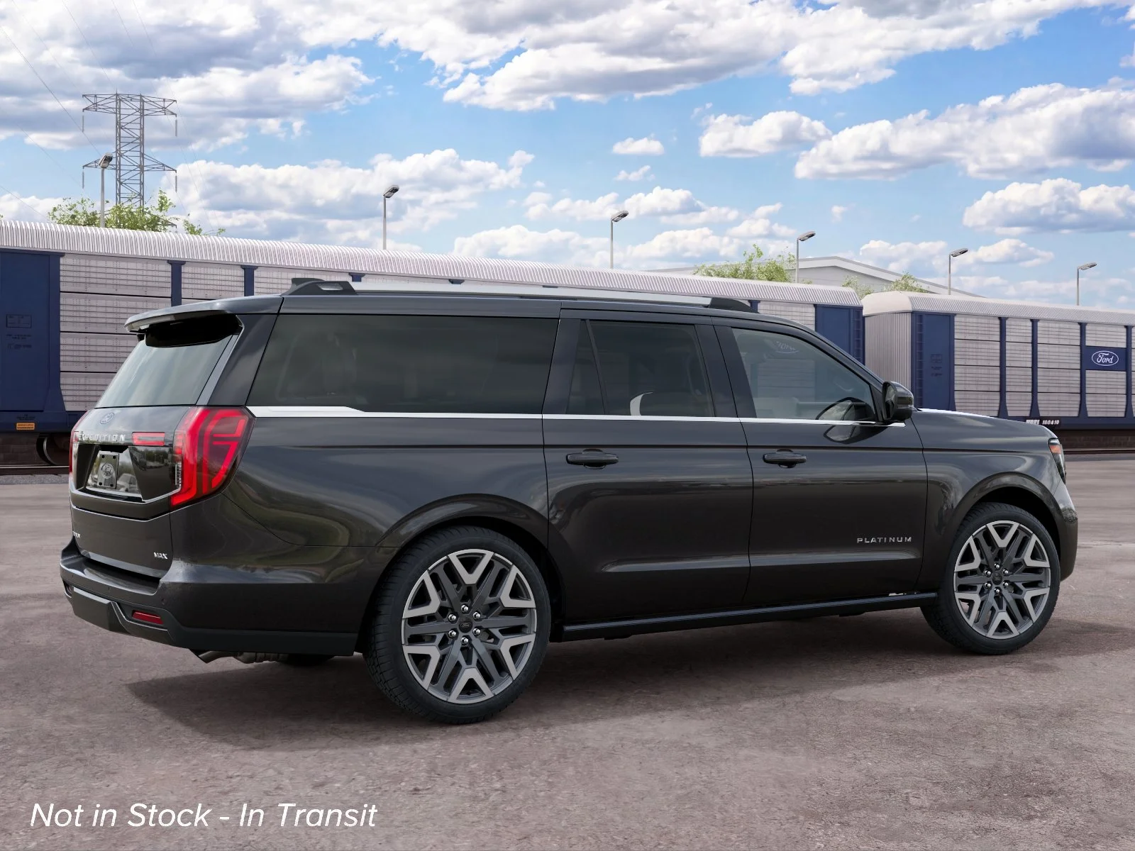New 2027 Dark Matter Gray Metallic Ford MAX Platinum image 6