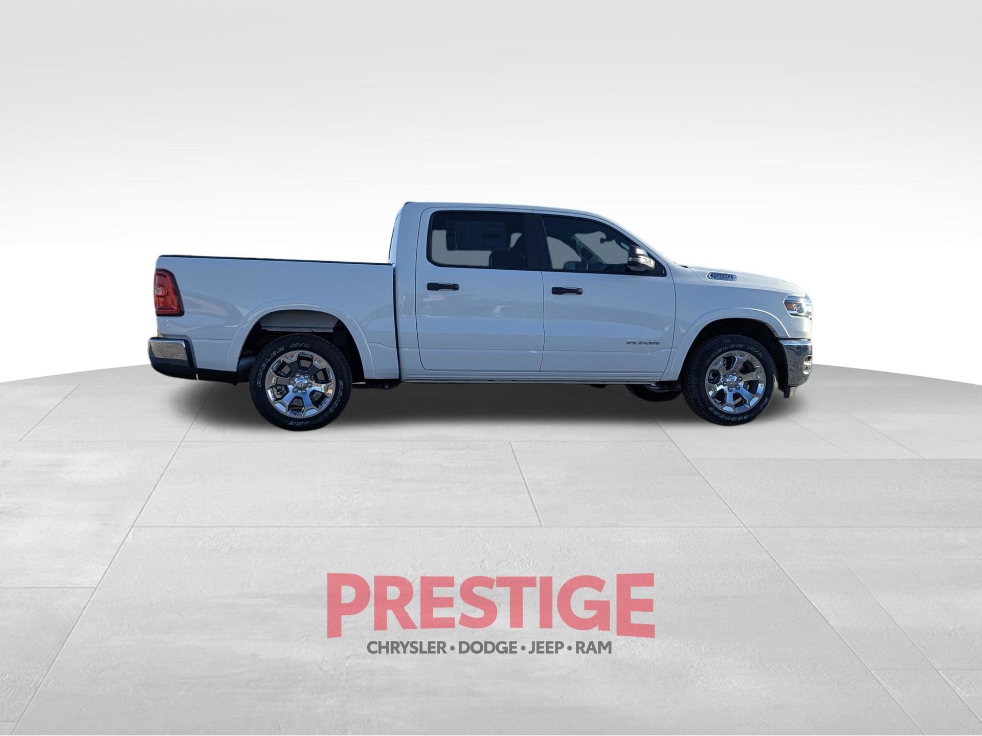 New 2026 Bright White Clear-Coat Exterior Paint RAM Big Horn/Lone Star image 4