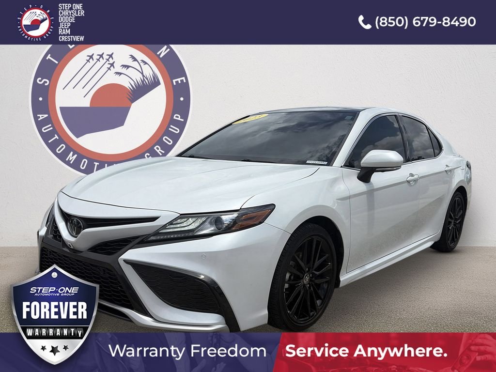 Used 2023 Beige Toyota XSE V6 image 1