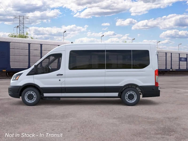 New 2026 Oxford White Ford Passenger Van XL image 3