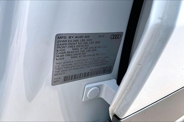 Used 2025 White Audi 2.0T Premium Plus image 35