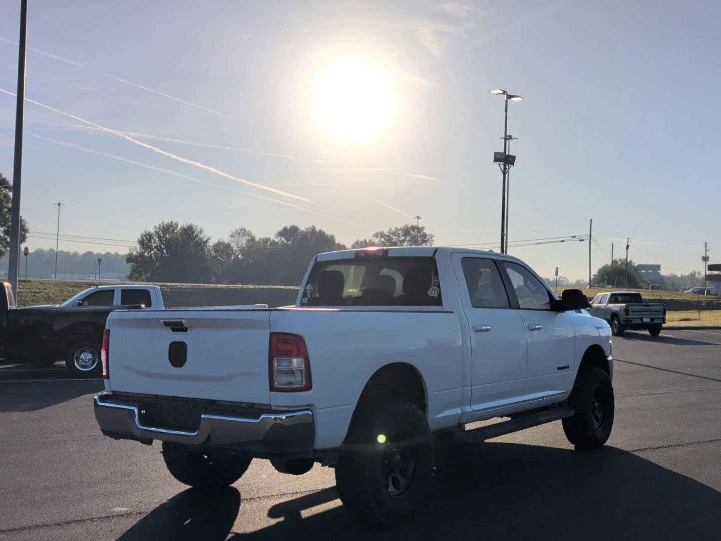 Used 2019 WHITE Ram Big Horn image 5