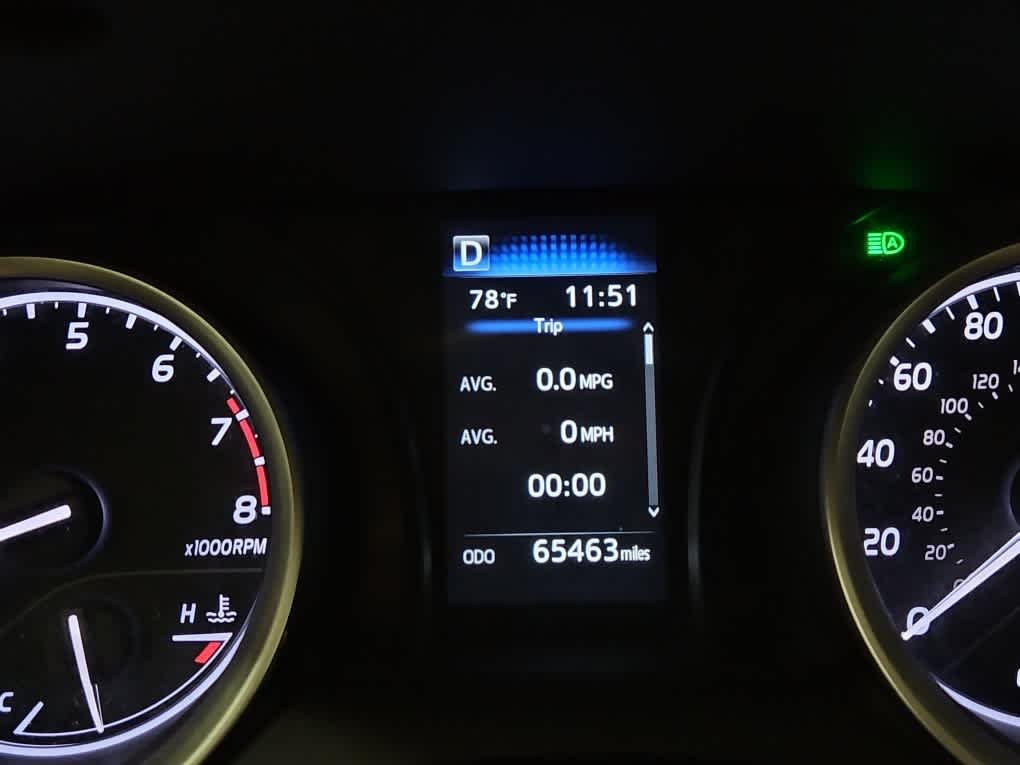 Used 2023 Reservoir Blue Toyota LE image 10