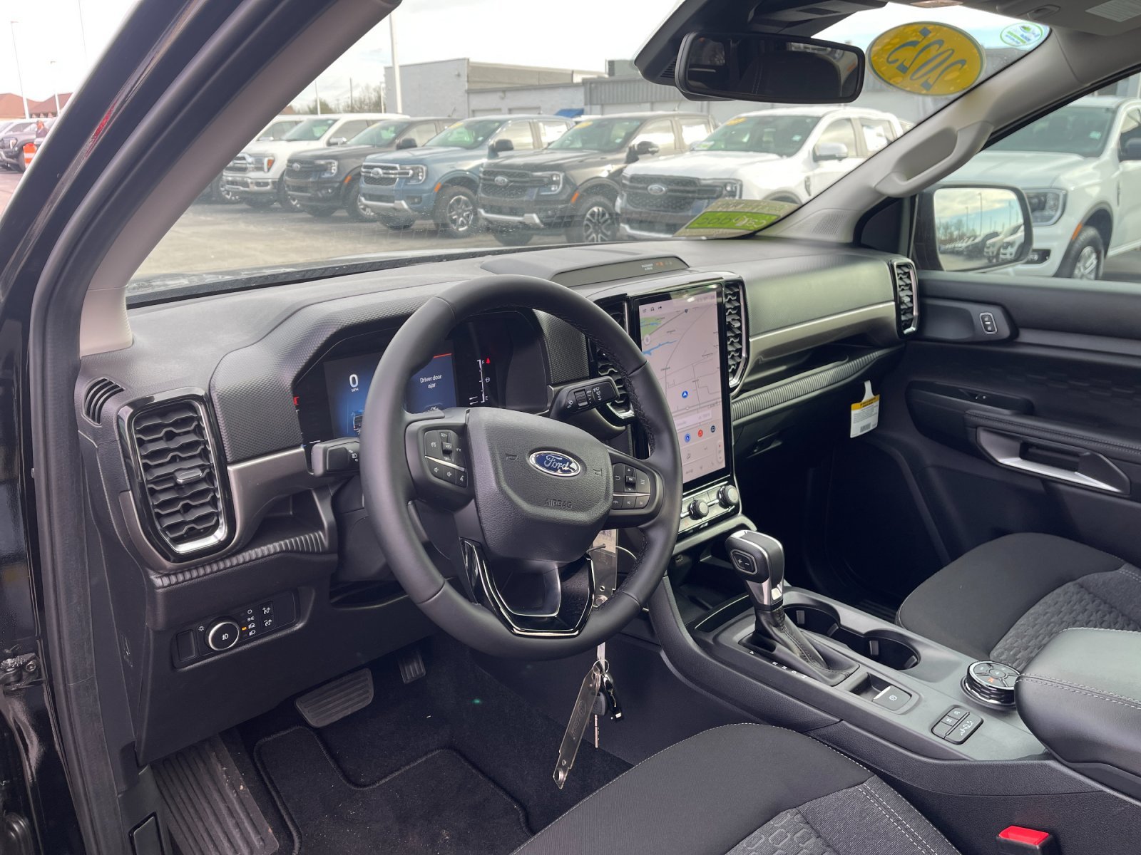 New 2025 Shadow Black Ford XLT image 10