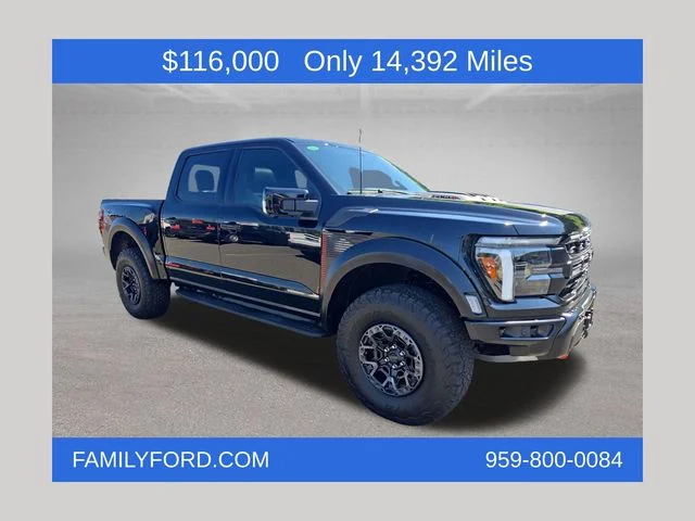 Certified Used 2025 Black Ford Raptor R image 1