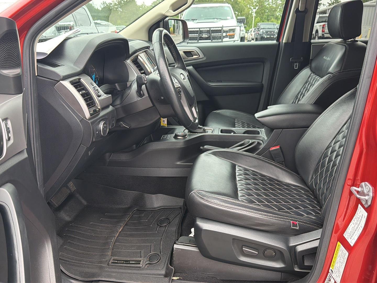 Used 2022 Hot Pepper Red Metallic Tinted Clearcoat Ford XLT Roush image 10