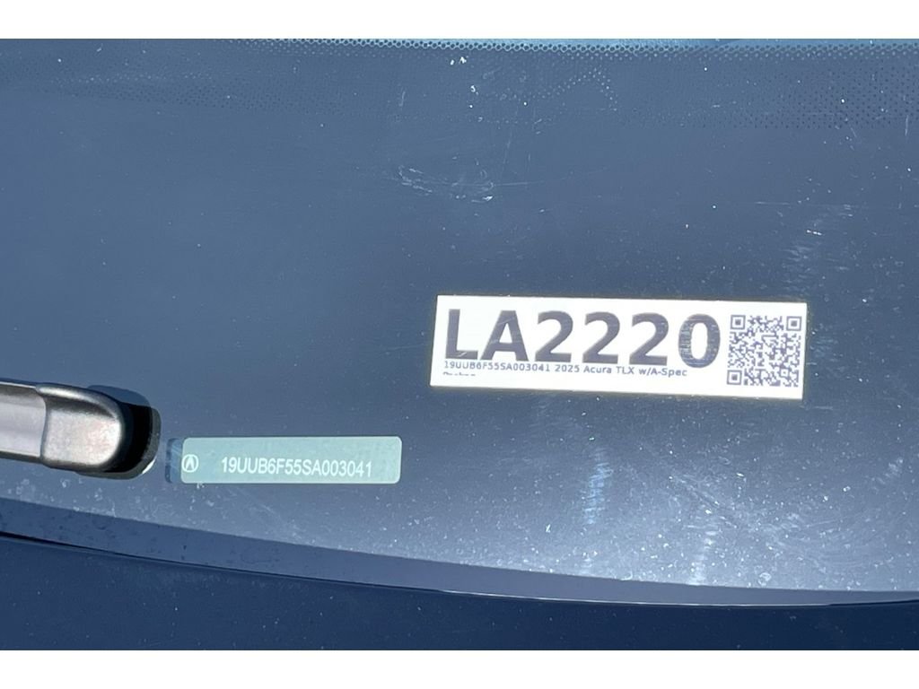 Used 2025 Majestic Black Pearl Acura w/A-Spec Package image 53