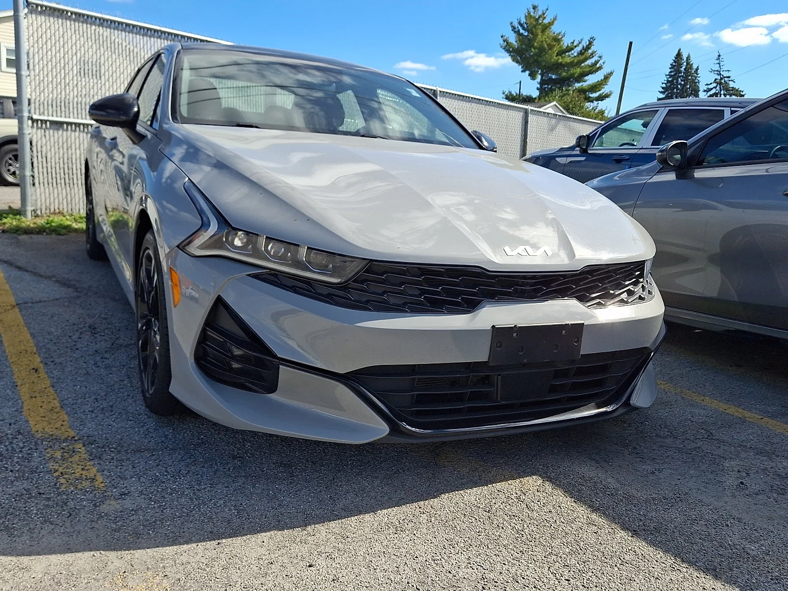 Certified Used 2024 Gray Kia GT-Line image 2