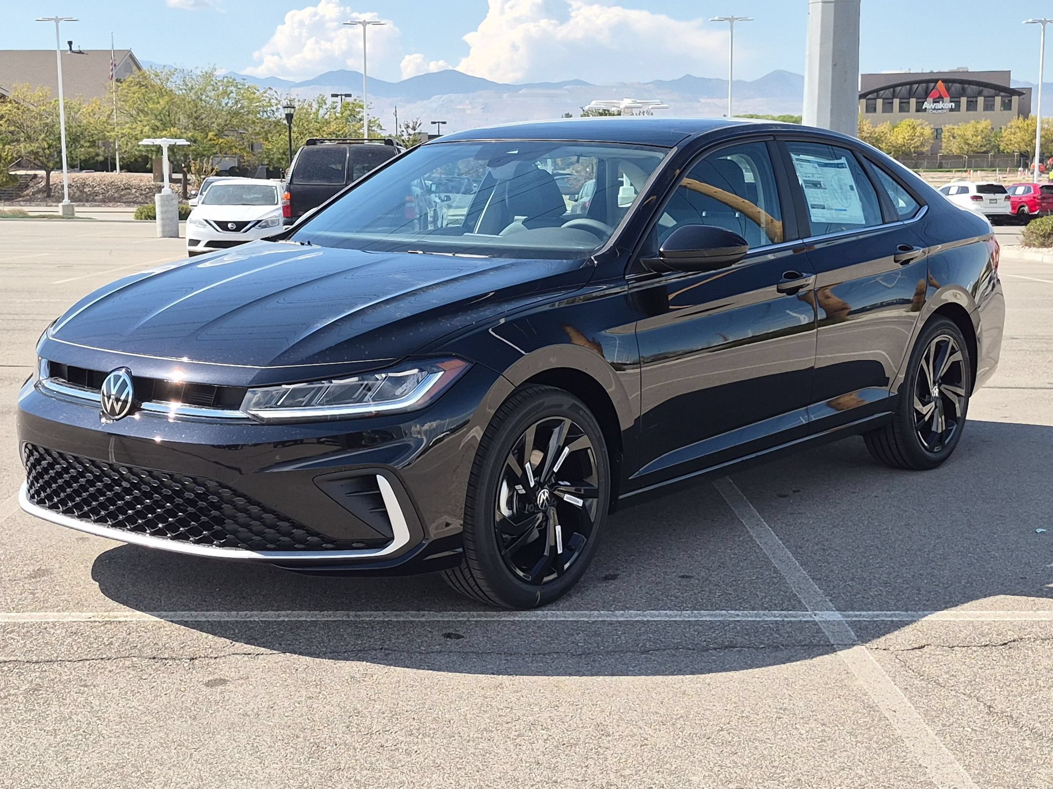 New 2027 Deep Black Pearl Volkswagen SE image 8