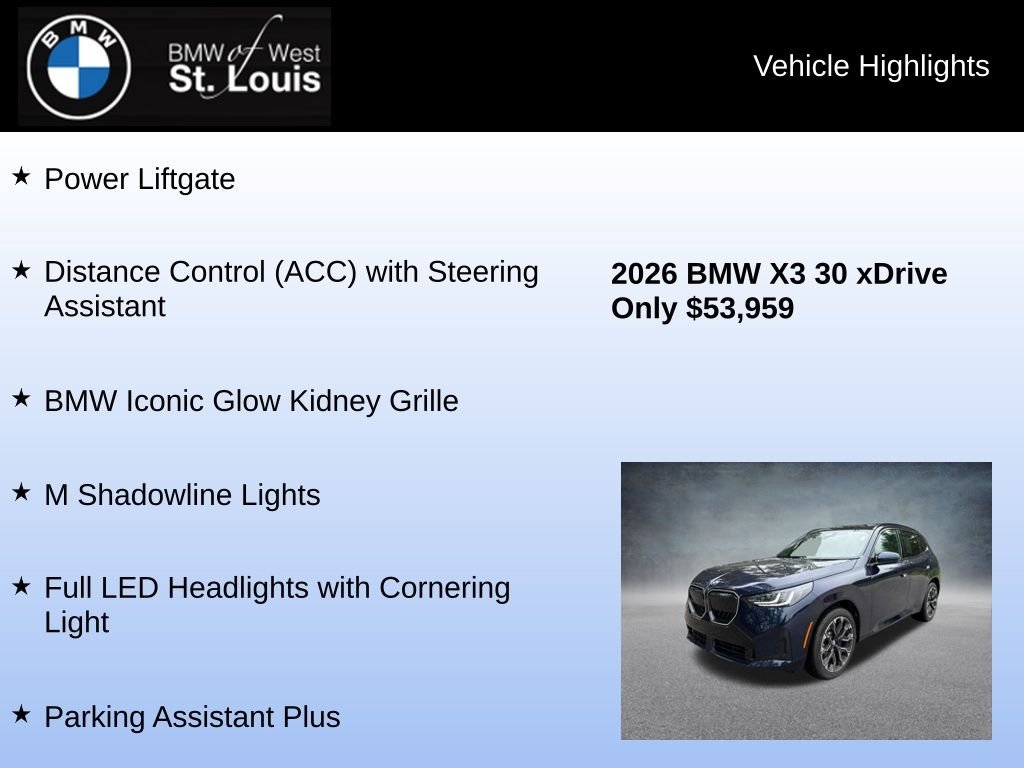 Used 2026 Blue BMW 30 xDrive image 22