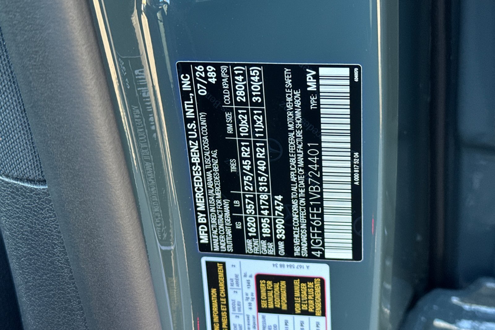 New 2027 Dark Petrol Mercedes-Benz GLS 450 image 38