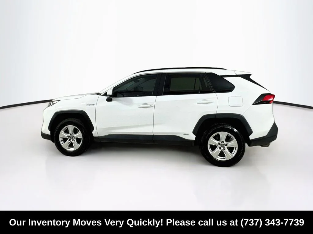 Used 2021 Super White Toyota XLE image 4