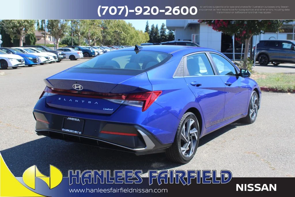 Used 2024 Blue Hyundai Limited image 7