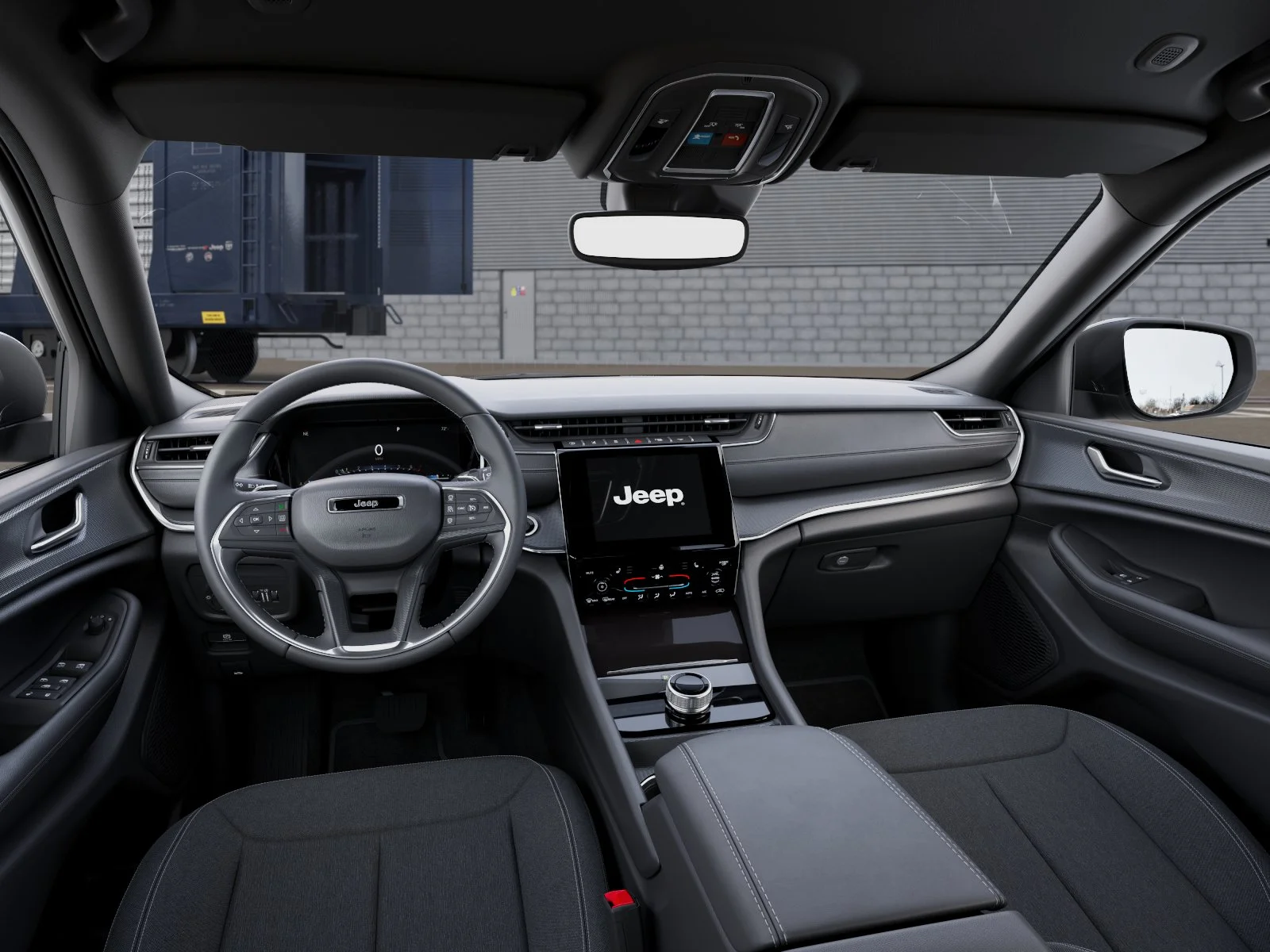 New 2026 Bright White Clear-Coat Exterior Paint Jeep Laredo X image 8