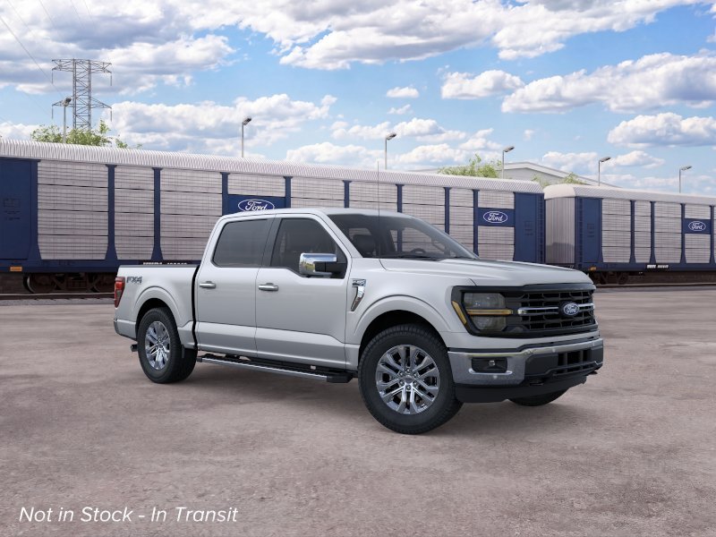 New 2026 Iconic Silver Metallic Ford XLT image 1
