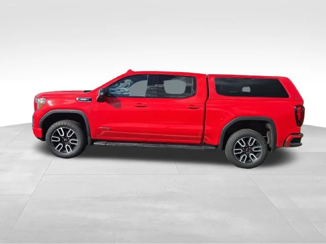 Used 2021 CARDINAL RED GMC AT4 image 2