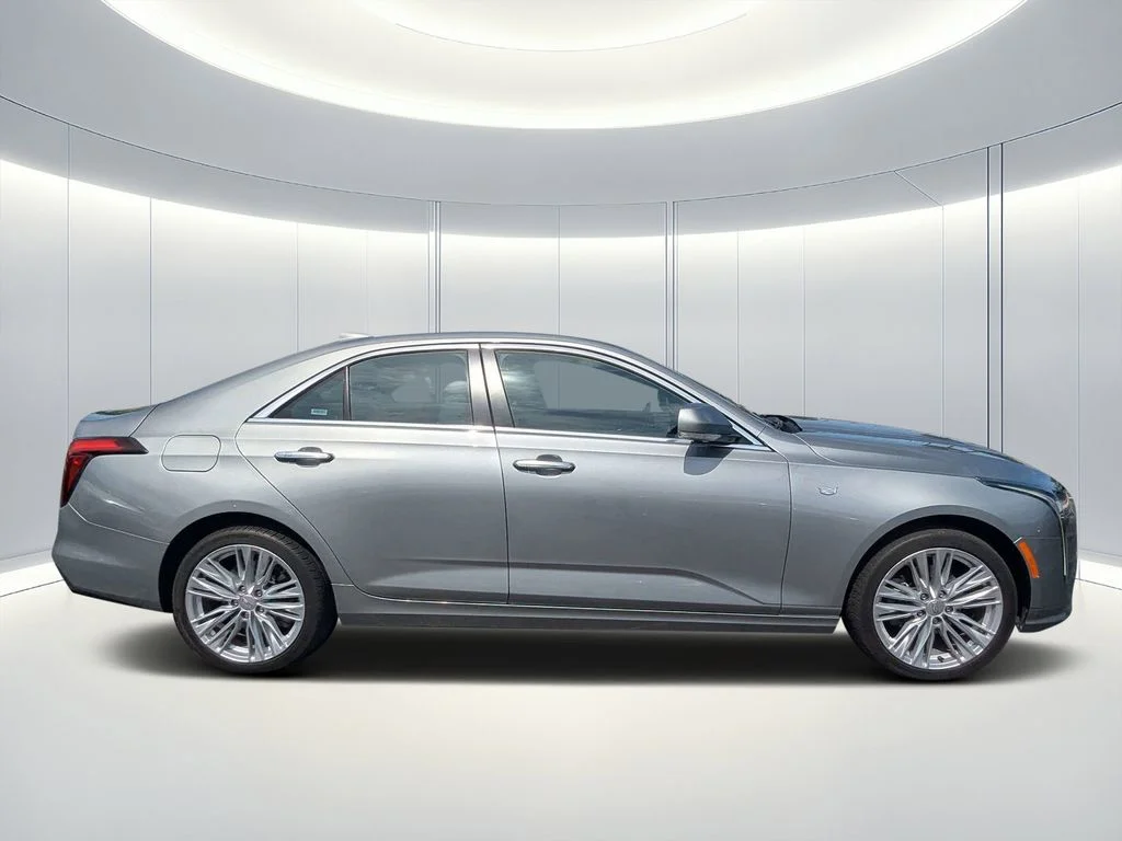 Used 2023 Silver Cadillac Premium Luxury image 3