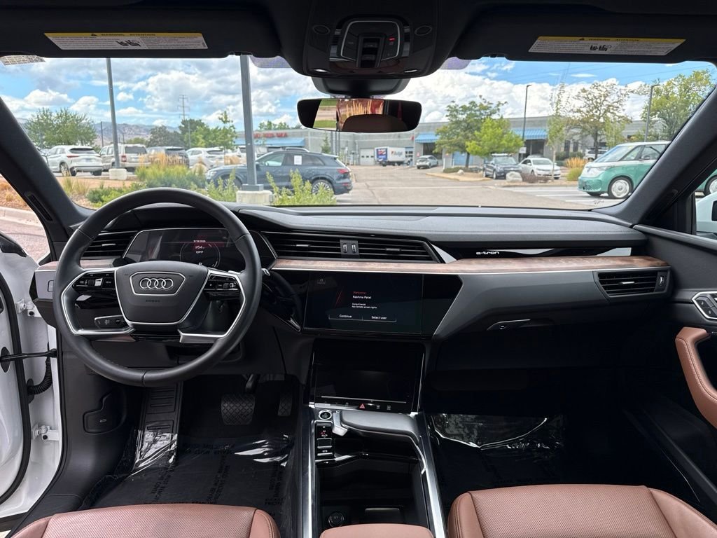 Used 2023 Glacier White Audi Premium Plus image 12