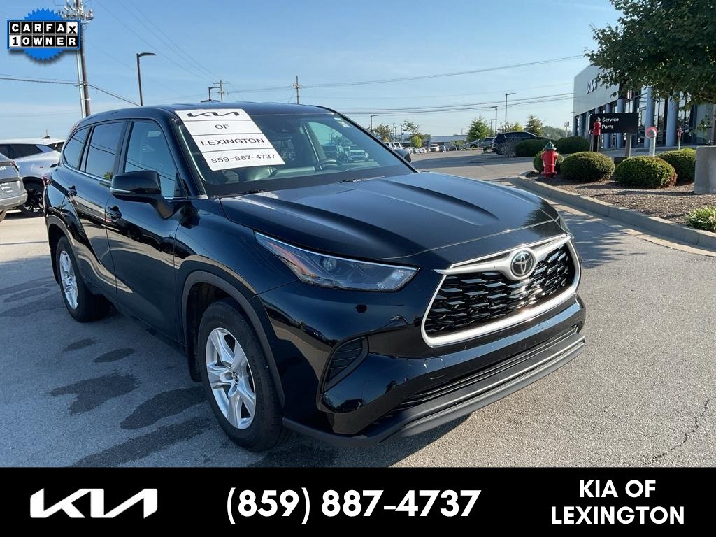 Used 2023 Midnight Black Metallic Toyota L image 1