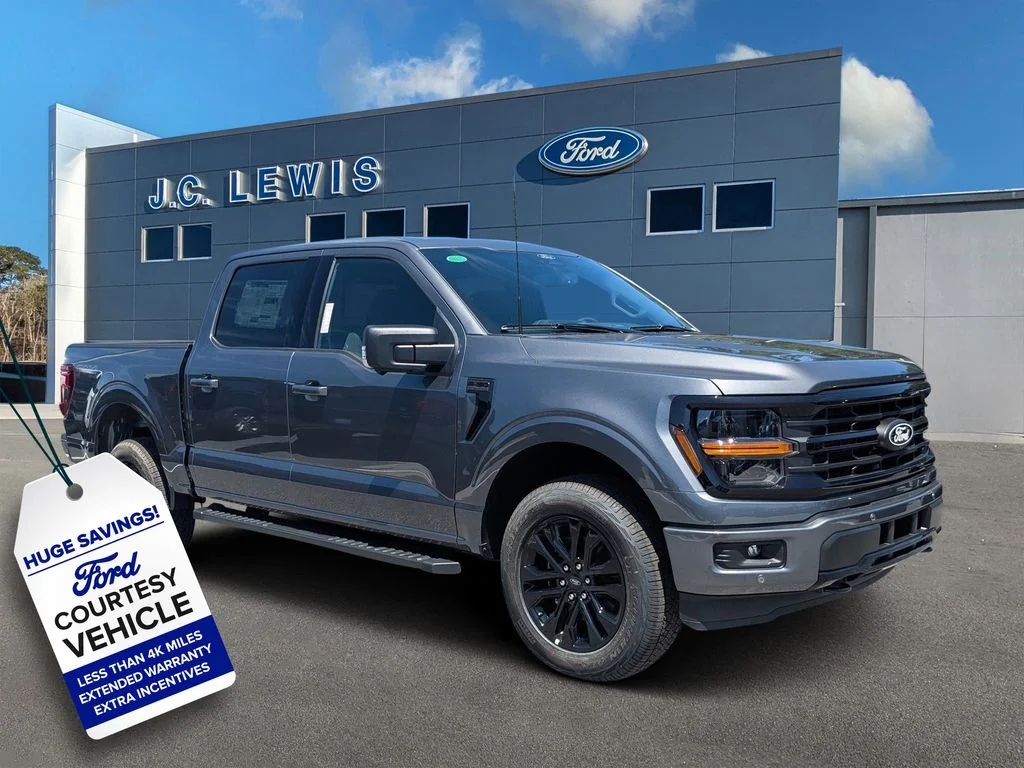 New 2026 Carbonized Gray Metallic Ford XLT image 1