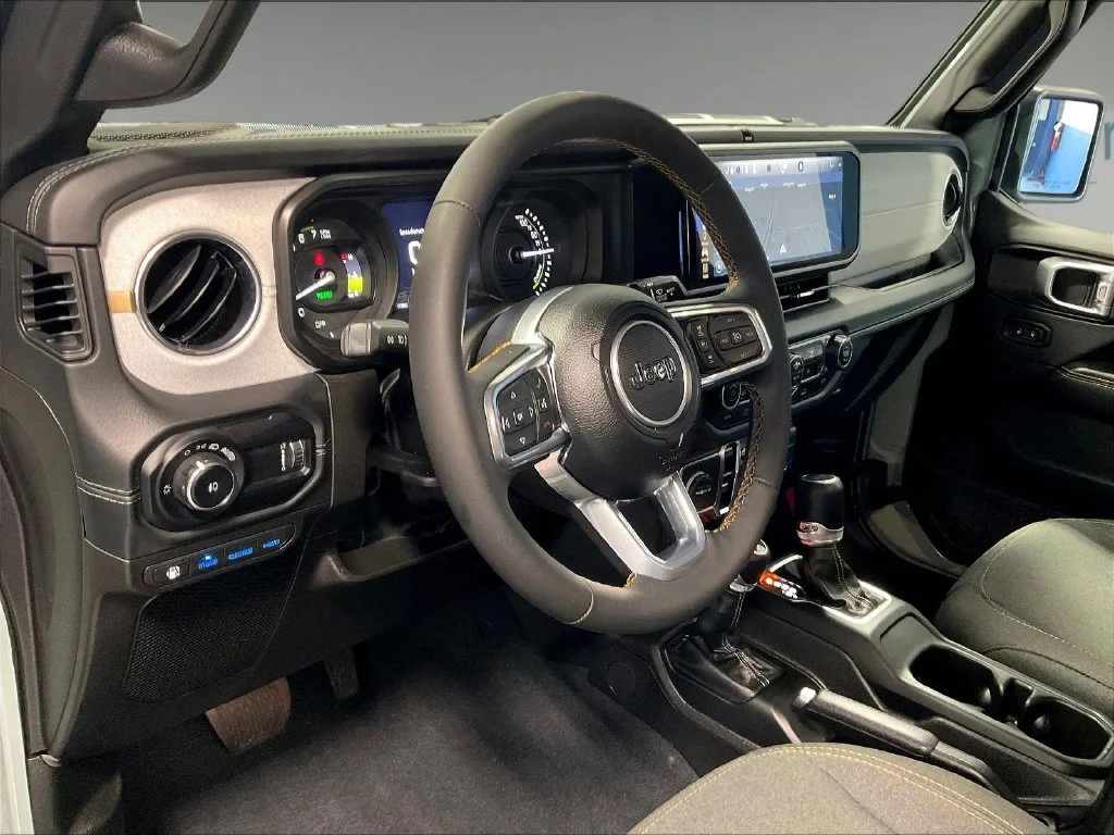 Used 2024 Gray Jeep Sahara 4xe image 8