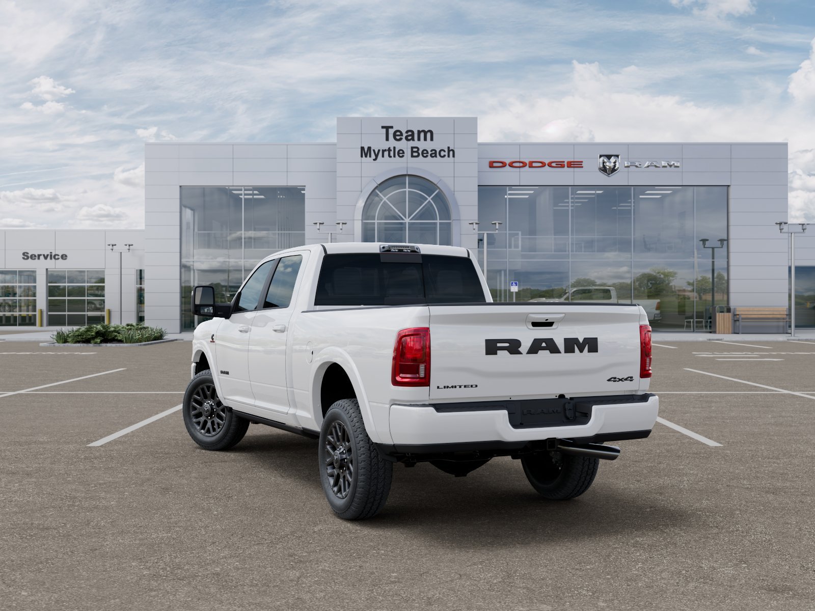 New 2026 Bright White Clearcoat RAM Limited image 30