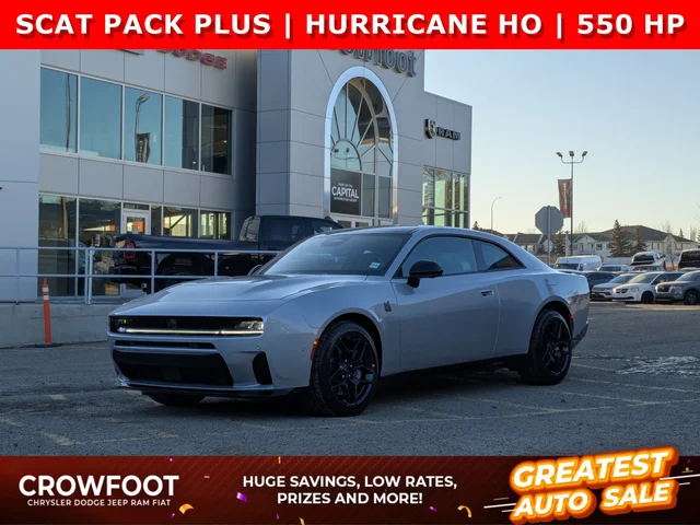 2026 Dodge Charger Scat Pack Plus - - Blacktop Pkg - Full Glass Roof - Alpine Premium Audio - Head-Up Display & More!