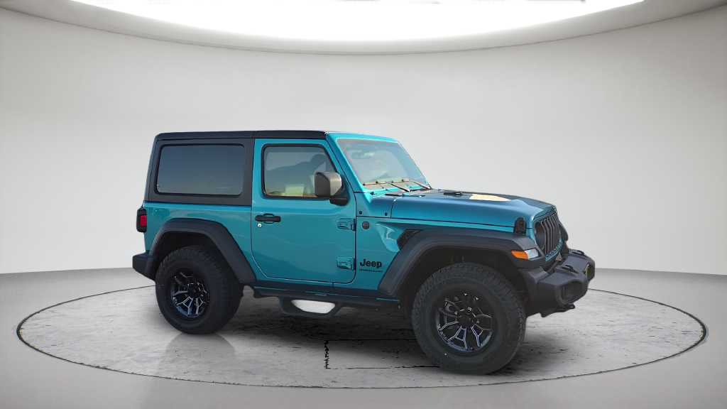Used 2024 Blue Jeep Sport image 4