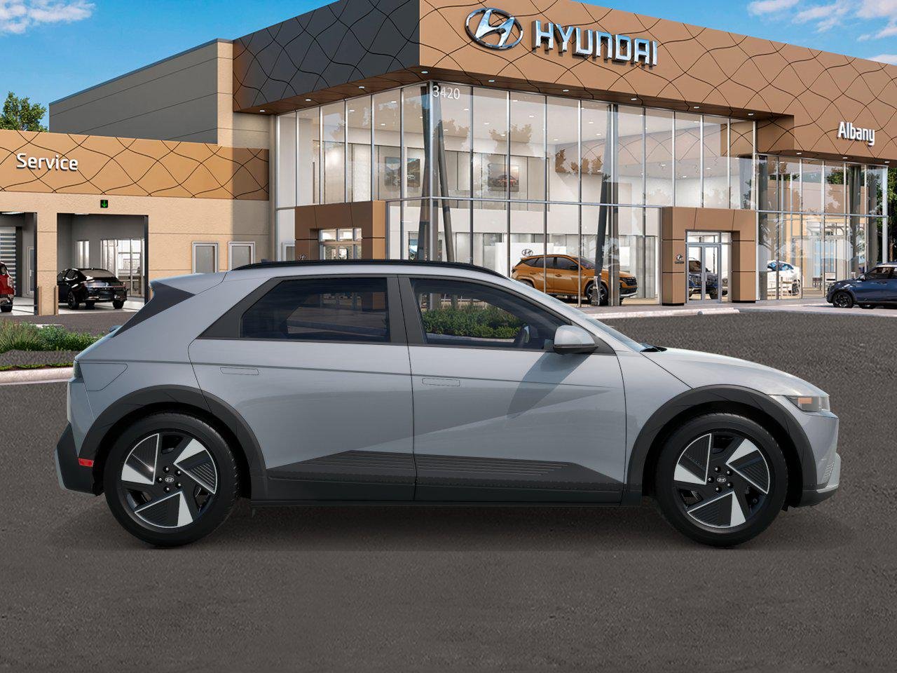 New 2027 Cyber Gray Hyundai SEL image 7