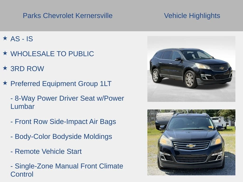 Used 2015 Black Chevrolet LT image 6