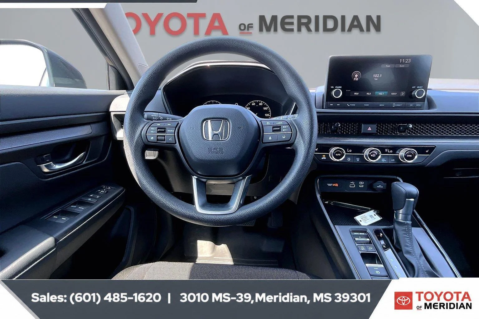 Used 2025 Crystal Black Pearl Honda EX image 5