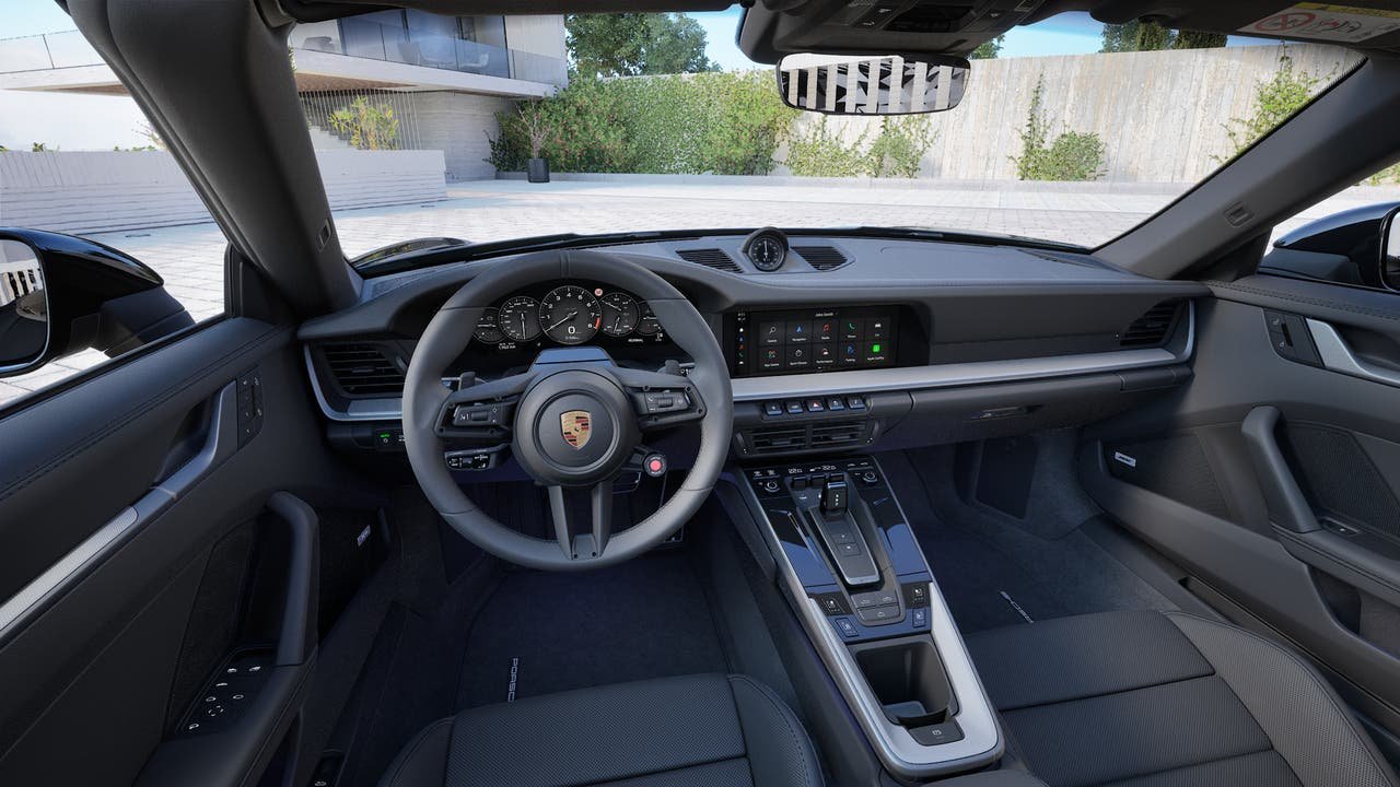 New 2027 Black Porsche Carrera Cabriolet image 11