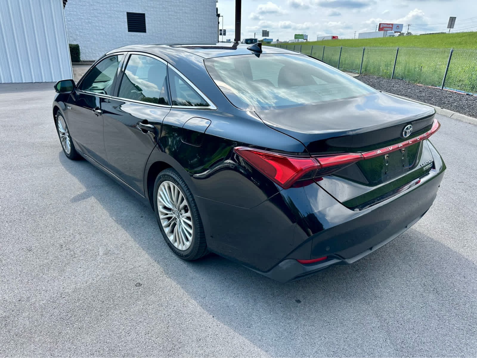 Used 2020 Midnight Black Metallic Toyota Hybrid Limited image 7