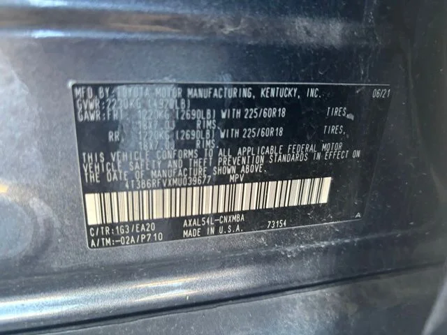 Certified Used 2021 Gray Toyota XLE Premium image 14