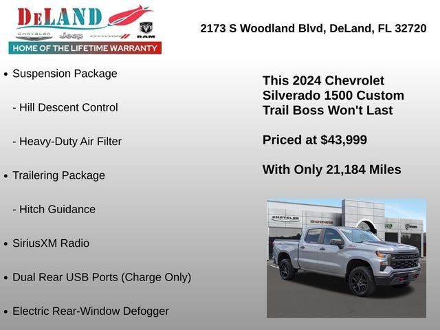 2024 Chevrolet Silverado 1500 Custom - Photo 30