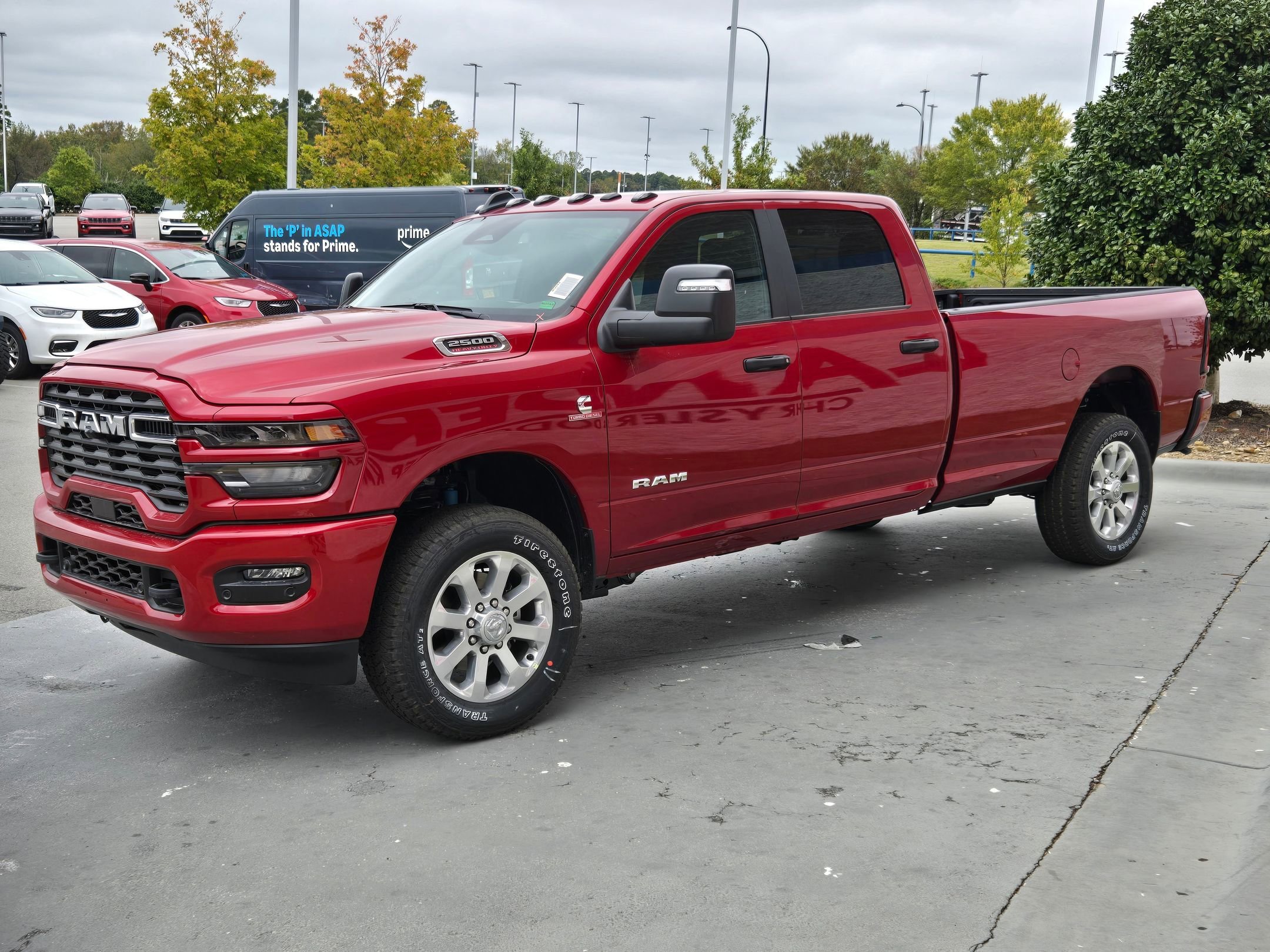 New 2026 Molten Red Pearlcoat RAM Big Horn image 3
