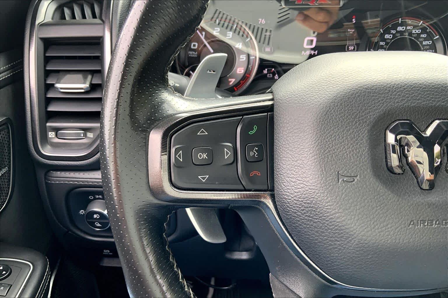 Used 2021 Billet Silver Metallic Clearcoat Ram TRX image 24