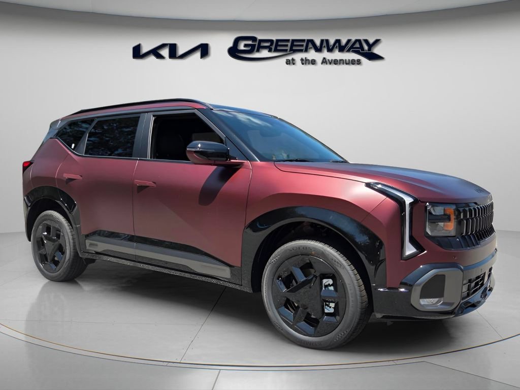 New 2027 Magma Red Matte Kia X-Line S image 1