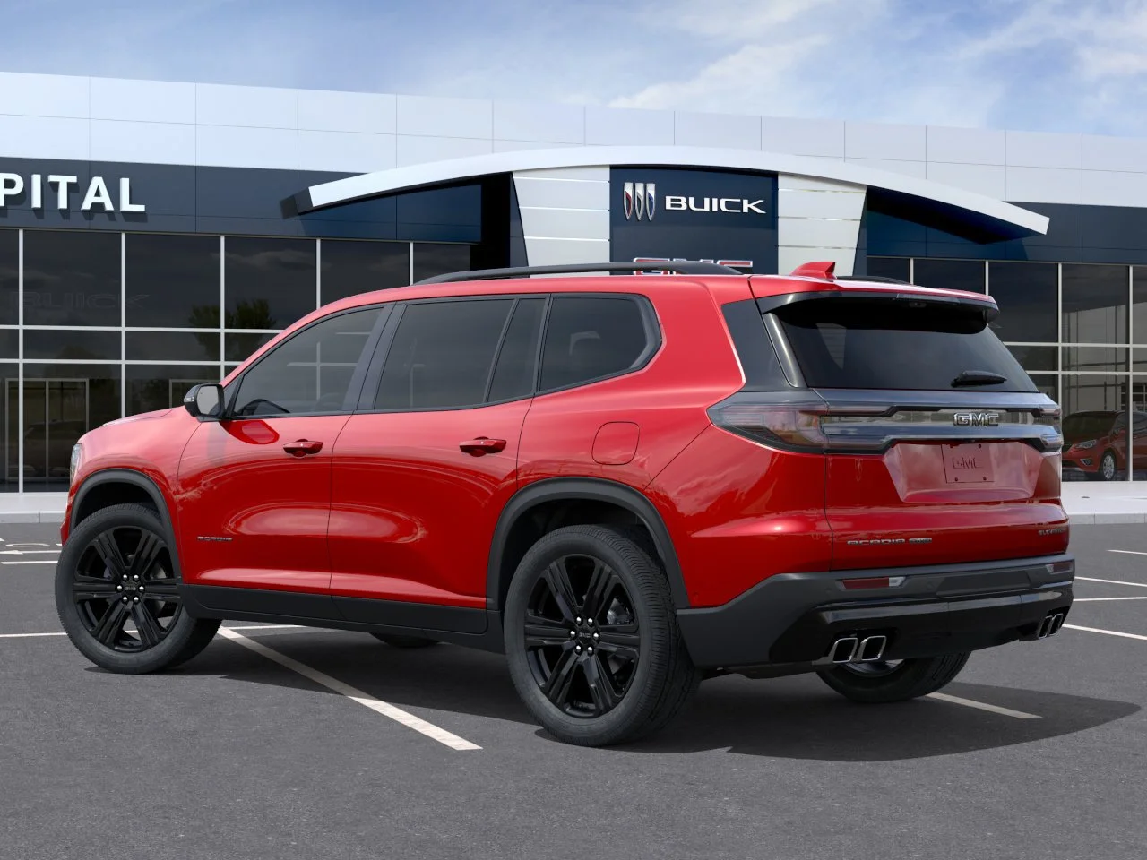 New 2027 Volcanic Red Tintcoat GMC Elevation AWD image 4